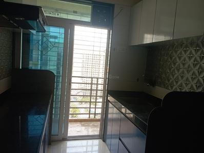 Kitchen Image of 645 Sq.ft 1 BHK Apartment / Flat for sale in Om Paraiso, Padle Gaon Thane for Rs. 4999000
