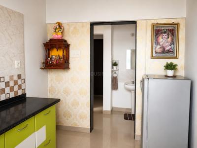Kitchen Image of 650 Sq.ft 1 BHK Apartment / Flat for sale in Tara Srushti, Narhe Pune for Rs. 4600000