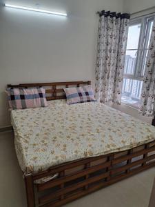 Bedroom Image of 1500 Sq.ft 3 BHK Apartment / Flat for rent in Navins Starwood Towers 3, Medavakkam Chennai for Rs. 48000