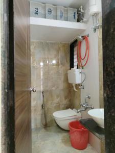 Common Bathroom Image of 650 Sq.ft 1 BHK Apartment / Flat for rent in Veena Dynasty Ph II, Nalasopara East Nala Sopara for Rs. 16500