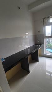 Kitchen Image of 700 Sq.ft 1 BHK Apartment / Flat for rent in Ashar Arize, Kalwa Thane for Rs. 27000