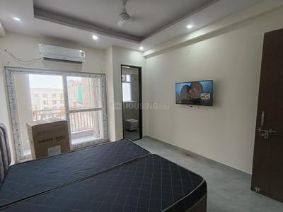 Bedroom Image of 900 Sq.ft 1 BHK Builder Floor for rent in Sector 40 Gurgaon for Rs. 35000