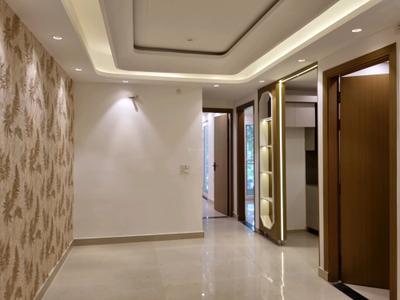 Living Room Image of 900 Sq.ft 3 BHK Apartment / Flat for sale in Hans Luxury Floor, Hastsal New Delhi for Rs. 6200000