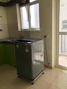 Kitchen Image of 2920 Sq.ft 3 BHK Apartment / Flat for rent in Unitech Downtown, New Town Kolkata for Rs. 61000