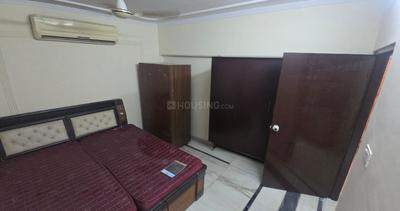 Bedroom Image of 900 Sq.ft 2 BHK Independent House for rent in Masjid Moth Village New Delhi for Rs. 45000
