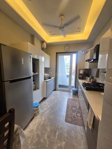 Kitchen Image of 1500 Sq.ft 3 BHK Builder Floor for rent in Rajouri Garden New Delhi for Rs. 50000