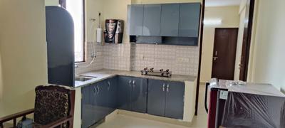 Kitchen Image of 320 Sq.ft 1 BHK Apartment / Flat for rent in Maxheights Dream Homes, Sector 61 Sonipat for Rs. 12500
