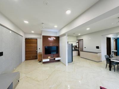 Living Room Image of 1600 Sq.ft 3 BHK Apartment / Flat for rent in Radhe Infinity, Kudasan Gandhinagar for Rs. 46000