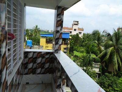 Balcony Image of 780 Sq.ft 2 BHK Apartment / Flat for sale in Dum Dum Cantonment Kolkata for Rs. 2418000