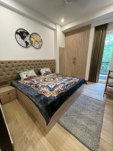 Bedroom Image of 800 Sq.ft 1 BHK Builder Floor for rent in Creative Ultra Luxurious Builder Floor 4, Sector 56 Gurgaon for Rs. 35000