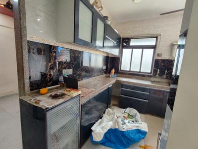 Kitchen Image of 1200 Sq.ft 2 BHK Apartment / Flat for rent in Gurudatta Bhaurao Park, Rabale Navi Mumbai for Rs. 26500