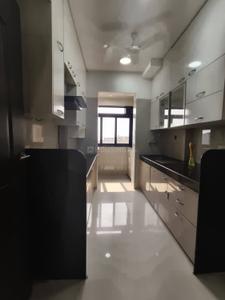 Kitchen Image of 550 Sq.ft 1 BHK Apartment / Flat for rent in Kamala Clover Grove, Borivali West Mumbai for Rs. 45000