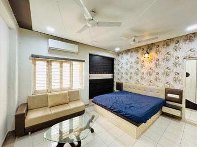 Bedroom Image of 896 Sq.ft 1 RK Apartment / Flat for rent in  Bageshree, Satellite Ahmedabad for Rs. 25000