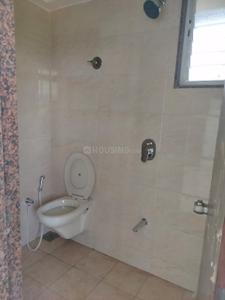 Bathroom Image of 1250 Sq.ft 2 BHK Apartment / Flat for rent in Aroma Tirupati Aakruti Greenz, Chharodi Ahmedabad for Rs. 18000