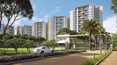Image of 1051 Sq.ft 2 BHK Apartment / Flat for sale in Rama Melange Residences, Hinjawadi Phase 3, Pune for Rs. 7500000