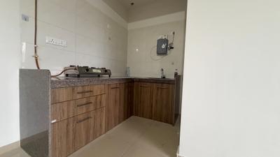 Kitchen Image of 786 Sq.ft 1 BHK Apartment / Flat for rent in Duville Riverdale Suites, Kharadi Pune for Rs. 28000