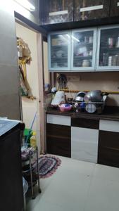 Kitchen Image of 800 Sq.ft 1 BHK Apartment / Flat for rent in Bopal Ahmedabad for Rs. 19000