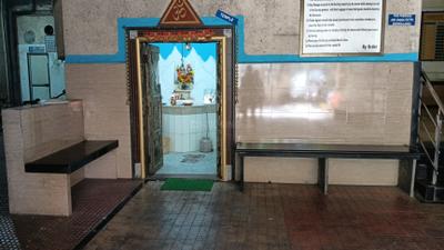 Pooja Room Image of 1500 Sq.ft 2.5 BHK Apartment / Flat for rent in Shivshankar Plaza, Airoli Navi Mumbai for Rs. 65000