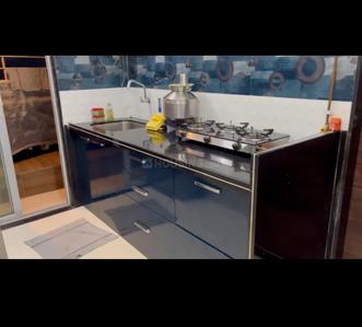 Kitchen Image of 1240 Sq.ft 1 BHK Apartment / Flat for sale in Gurukrupa Aramus Complex, Ulwe Navi Mumbai for Rs. 13000000