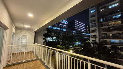 Balcony Image of 2500 Sq.ft 4 BHK Apartment / Flat for rent in L And T Raintree Boulevard, Sahakara Nagar Bengaluru for Rs. 125000