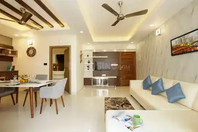 Hall Image of 1145 Sq.ft 2 BHK Apartment / Flat for sale in ABAD Ikebana, Kadavanthra Kochi for Rs. 11000000
