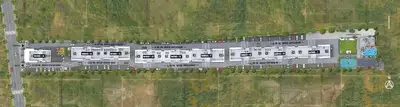 Floor Plan Image of 1358 Sq.ft 3 BHK Apartment / Flat for sale in Rajveer Garima Phase 1, Wakad Pune for Rs. 14500000