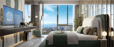 Image of 1450 Sq.ft 3 BHK Apartment / Flat for sale in Piramal Aranya, Byculla, Mumbai for Rs. 62500000