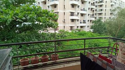 Balcony Image of 540 Sq.ft 1 BHK Apartment / Flat for rent in DSK Sundarban, Hadapsar Pune for Rs. 24500