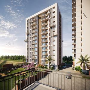 Image of 1351 Sq.ft 2 BHK Apartment / Flat for sale in Shivansh Swarnim Lifestyle, Palanpur, Surat for Rs. 5878150