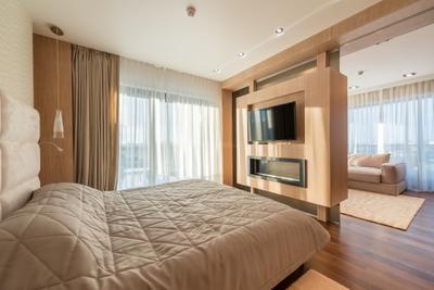 Bedroom Image of 1500 Sq.ft 2 BHK Independent House for rent in Arjun Pearl, Ghatlodiya Ahmedabad for Rs. 15000