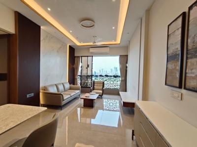 Hall Image of 1185 Sq.ft 3 BHK Apartment / Flat for rent in Monte South, Byculla Mumbai for Rs. 140000