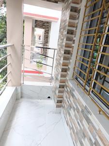 Balcony Image of 1200 Sq.ft 3 BHK Apartment / Flat for rent in Kalyani Nadia for Rs. 15000