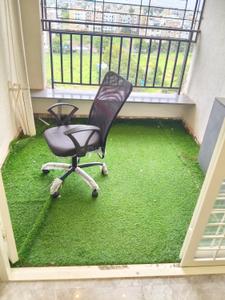 Balcony Image of 950 Sq.ft 2 BHK Apartment / Flat for rent in Majestique City, Wagholi Pune for Rs. 29000
