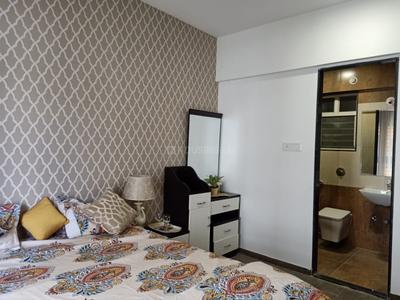 Bedroom Image of 1317 Sq.ft 2 BHK Apartment / Flat for rent in Essen Aishwaryam Comfort, Chinchwad Pune for Rs. 40000