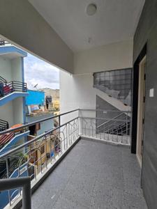 Balcony Image of 600 Sq.ft 1 BHK Builder Floor for rent in New Tippasandra Bengaluru for Rs. 23000