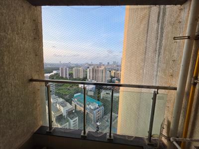 Balcony Image of 1050 Sq.ft 2 BHK Apartment / Flat for rent in Rustomjee Elanza, Malad West Mumbai for Rs. 82500