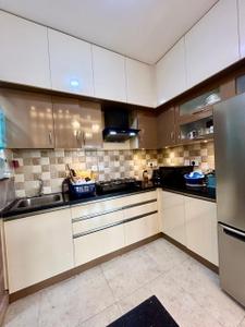 Kitchen Image of 785 Sq.ft 2 BHK Apartment / Flat for rent in Keya The Green Terraces, Electronic City Bengaluru for Rs. 40000