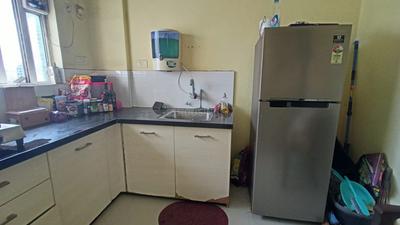 Kitchen Image of 450 Sq.ft 1 RK Studio for rent in Amanora Park Town, Hadapsar Pune for Rs. 24000