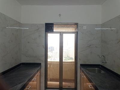 Kitchen Image of 510 Sq.ft 1 BHK Apartment / Flat for rent in Kasarvadavali Thane for Rs. 18500