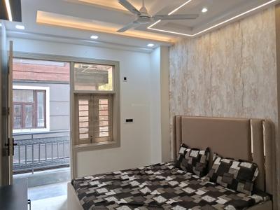 Bedroom Image of 800 Sq.ft 3 BHK Builder Floor for rent in Uttam Nagar New Delhi for Rs. 27000