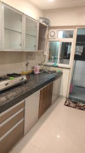 Kitchen Image of 1100 Sq.ft 2 BHK Apartment / Flat for rent in Alembic Alchemy Veda, Chhani Jakat Naka Vadodara for Rs. 28000