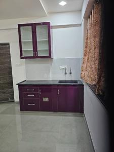 Kitchen Image of 600 Sq.ft 1 BHK Apartment / Flat for rent in Madhapur Hyderabad for Rs. 30000