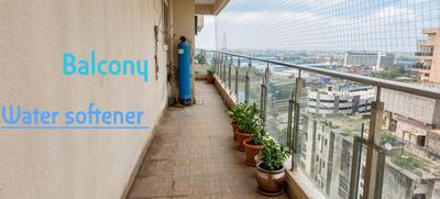 Balcony Image of 1955 Sq.ft 3 BHK Apartment / Flat for rent in Nandini Metro Suites Bliss, Vaishali Ghaziabad for Rs. 50000