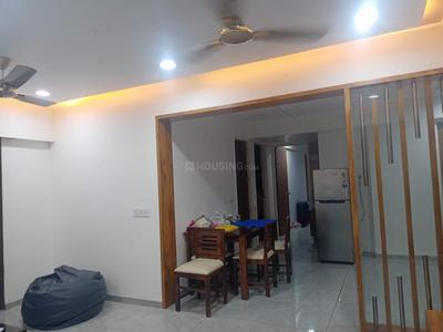 Hall Image of 1950 Sq.ft 3 BHK Apartment / Flat for rent in Shreeji Woods Ville, Sargasan Gandhinagar for Rs. 38000