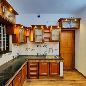 Kitchen Image of 1550 Sq.ft 3 BHK Independent House for sale in Gulmohar Greens, Kamal Vihar Raipur for Rs. 5000000