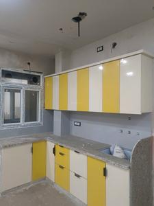 Kitchen Image of 890 Sq.ft 3 BHK Apartment / Flat for sale in Chaudhary Affordable Homes, Burari New Delhi for Rs. 4551000