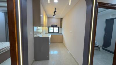 Kitchen Image of 950 Sq.ft 2 BHK Apartment / Flat for sale in Keshupura Jaipur for Rs. 4100000
