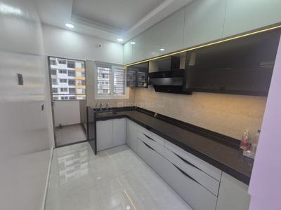 Kitchen Image of 1200 Sq.ft 2 BHK Apartment / Flat for rent in Jayanti Nagari VII Wing E F, Besa Nagpur for Rs. 22000