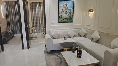 Living Room Image of 1650 Sq.ft 3 BHK Builder Floor for sale in Peer Muchalla Zirakpur for Rs. 8490000