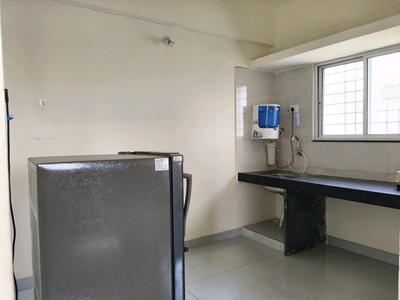 Kitchen Image of 600 Sq.ft 1 BHK Apartment / Flat for rent in Bhoirwadi Pune for Rs. 17500